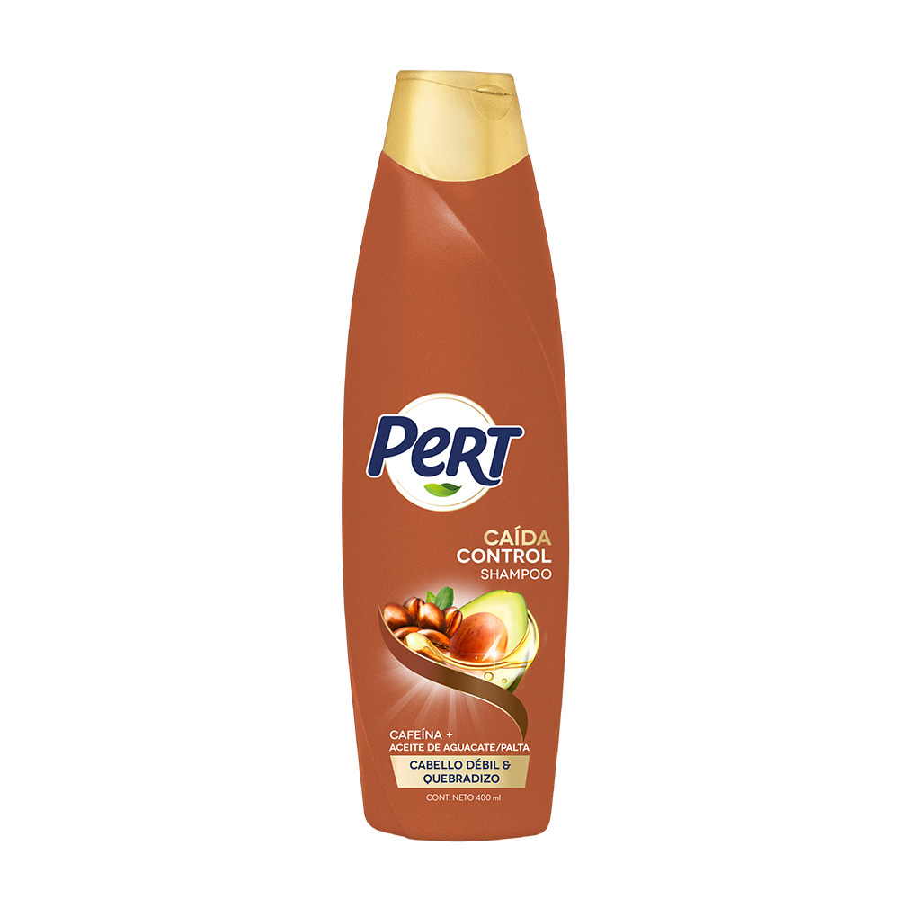 Pert Shampoo Control Caida Café & Aguacate 400 Ml