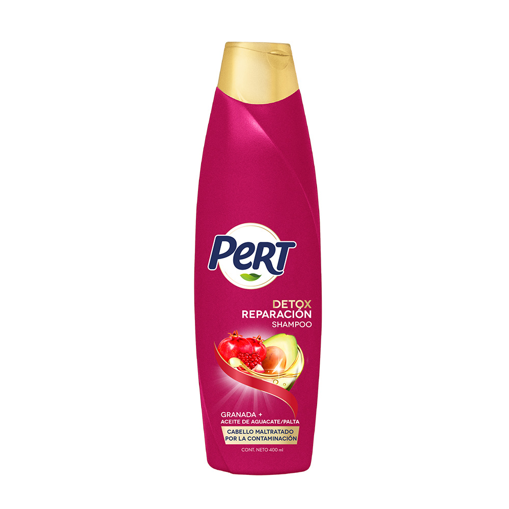 Pert Shampoo Detox Granada & Aguacate 400 Ml