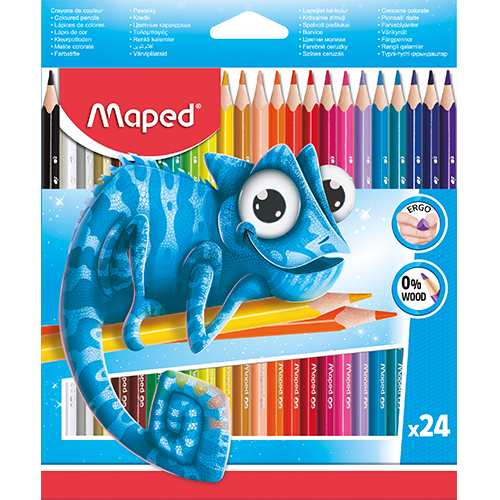 MAPED LAP/COLORES PULSE BLIST 24 U DESC