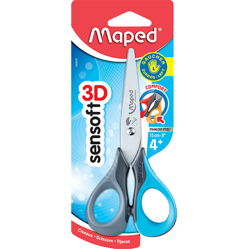 MAPED TIJERA SENSOF ZURDO 13CM