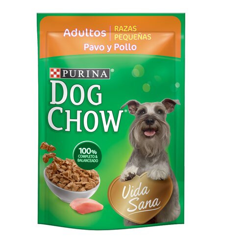 Dog Chow Pouch Pavo y Pollo