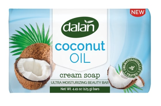 DALAN CREAM SOAP COCONUT OIL 125GR