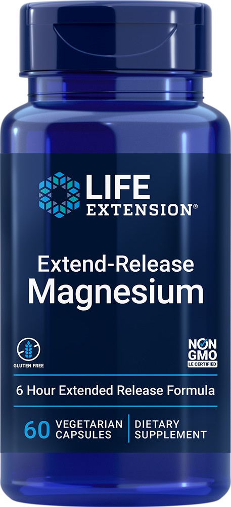 LIFE EXTENSION EXTEND REALEASE MAGNESIUM 60VEG CAP