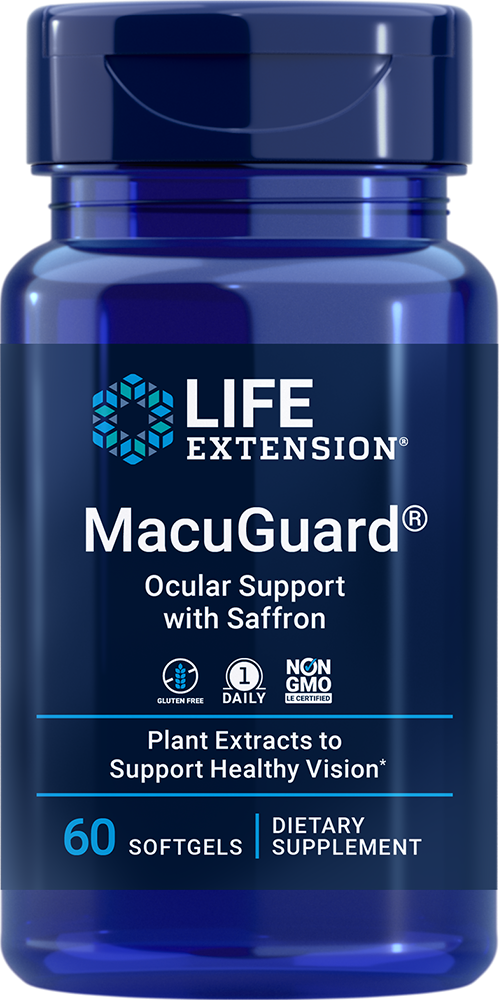 LIFE EXTENSION MACUGUARD OCULAR SUPP 60SGEL