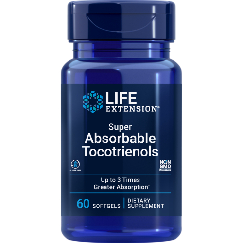 LIFE EXTENSION SUPER ABSORBABLE TOCOTRIENOLS60CAP