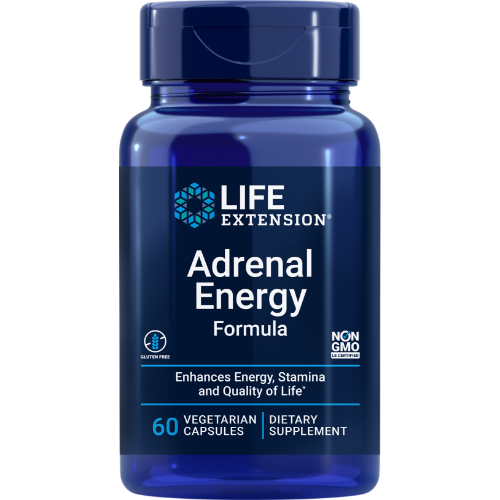 LIFE EXTENSION ADRENAL ENERGY 60 CAP