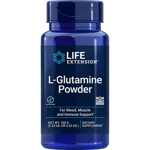LIFE EXTENSION GLUTAMINE POWDER 100GR
