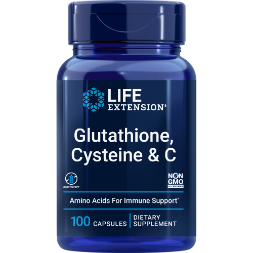 LIFE EXTENSION GLUTATHIONE+CYSTEIN+C750