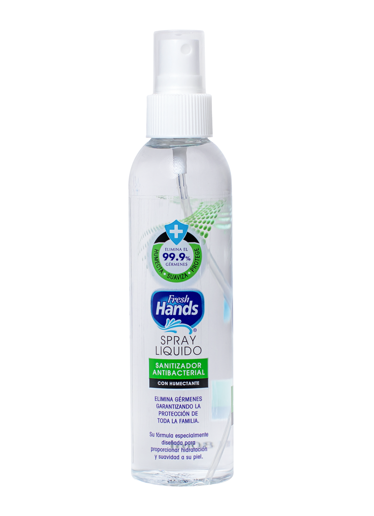 Fresh Hands Spray Antibacterial Naturaleza 180ml