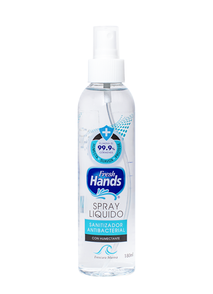 Fresh Hands Spray Antibacterial Frescura Marina 180ml
