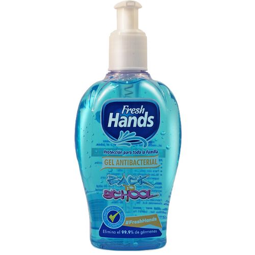 Fresh Hands Gel Antibacterial Back To School OZ