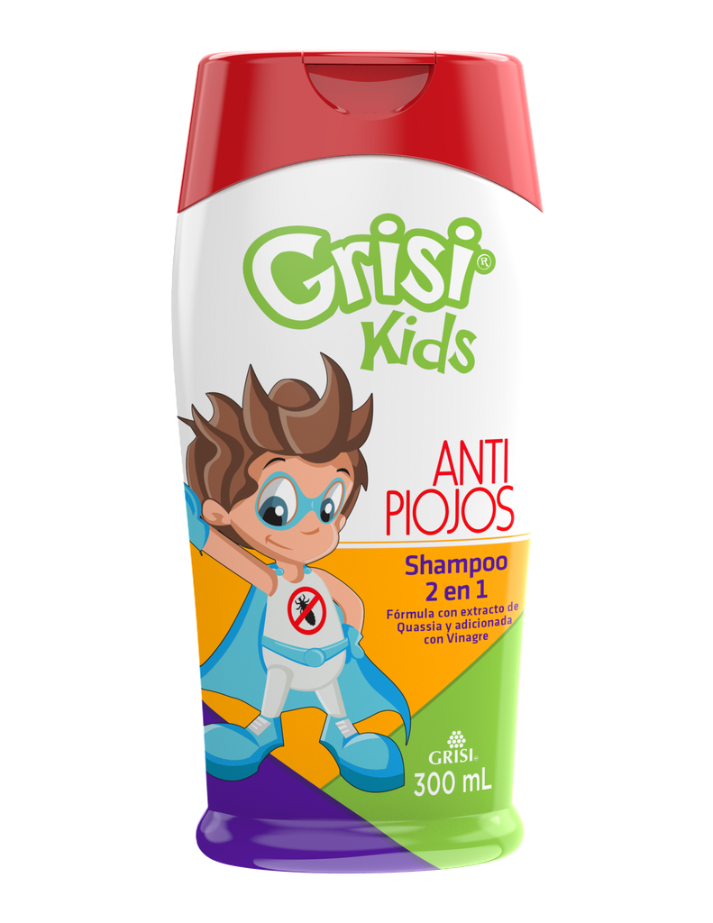 Grisi Kids Shampoo 2 en 1 antipiojos 300ML