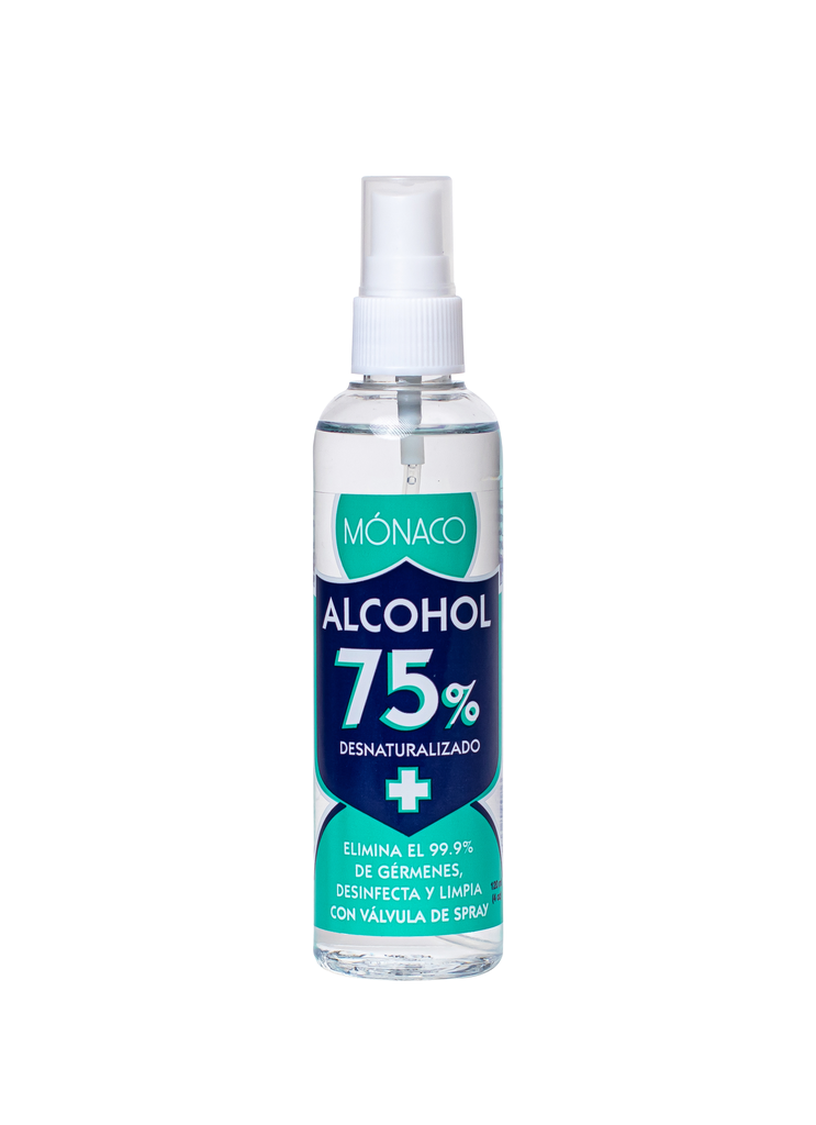 MONACO ALCOHOL  DESNATURALIZADO 75% 4OZ
