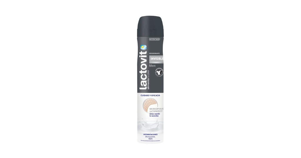 LACTOVIT DEO SPRAY HOMBRE INVIS 200 DESC
