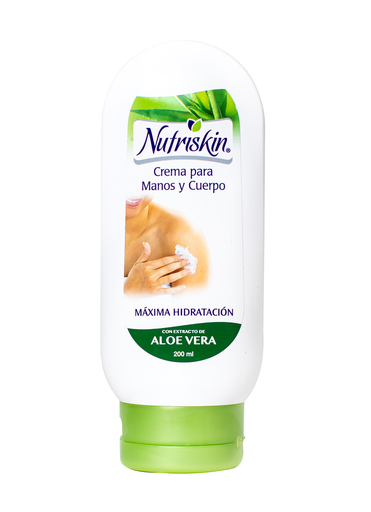 [02000157] NUTRISKIN CR MANOS/CUERPO ALOE 200ML