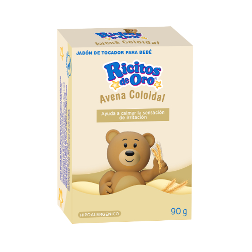 [1002567] Ricitos De Oro  Jabon En Barra Avena 90 Grs