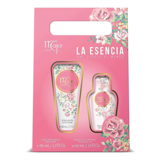 [1156362] MAJA SET LOVE ROSE CREMA 80 ML + BODY SPLASH 60 ML