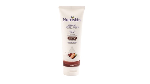 [2000998] NUTRISKIN CREMA DE MANOS Y CUERPO COCOA 115ML