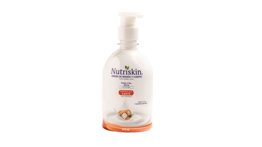 [2000983] NUTRISKIN CREMA DE MANOS Y CUERPO KARITÉ 475ML