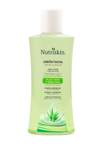 [2000161] NUTRISKIN JABON FACIAL ALOE 180ML