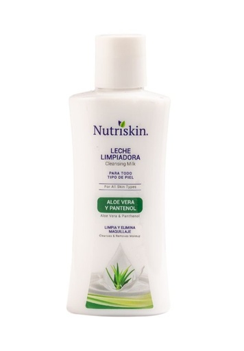 [2000144] NUTRISKIN LECHE LIMPIADORA FACIAL ALOE 180ML