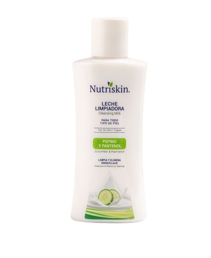 [2000145] NUTRISKIN LECHE LIMPIADORA FACIAL PEPINO 180ML