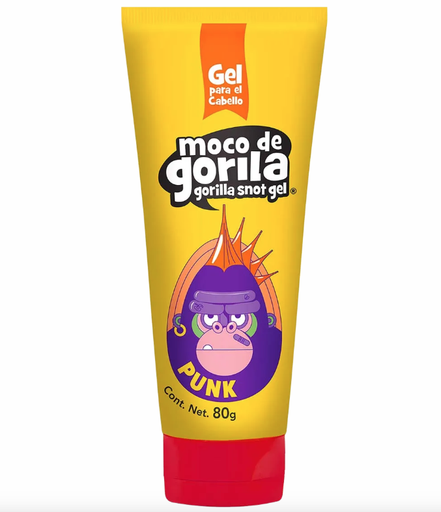 [1156401] MOCO DE GORILA GEL DE CABELLO PUNK 12/80G