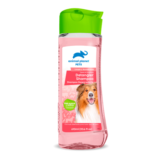 [1156686] ANIMAL PLANET SHAMPOO PARA PERRO Y GATO DESENREDANTE 610ML