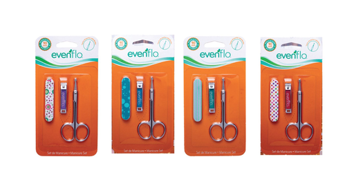 [1156671] EVENFLO SET MANICURE PARA BEBÉ – 3 PIEZAS