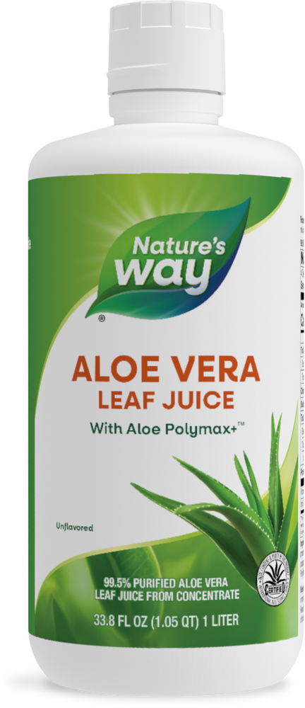 Nature S Way Aloe Whole Leaf Juice 33.8Oz Agencias Motta