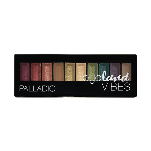 [1010651] Palladio Eyeland Vibes 10 Eyeshadow Paradise 10 Grs