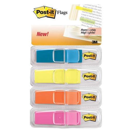 [1155053] Post It Banderitas 4 Colores 683-4Abx