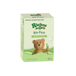 [1151500] RICITOS DE ORO  JABON EN BARRA  BIO-PURE 90 GRS