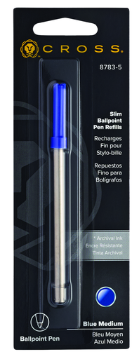 [1152394] Cross Bp Refill Blue Slim Single Pack