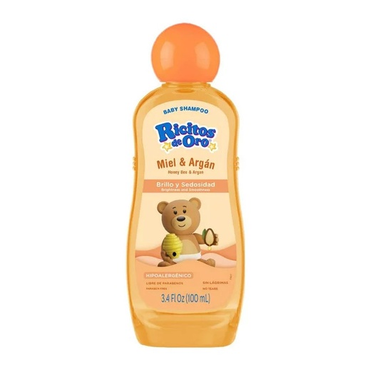 [1154073] Ricitos De Oro Shampoo  Miel Y Argan 100 Ml