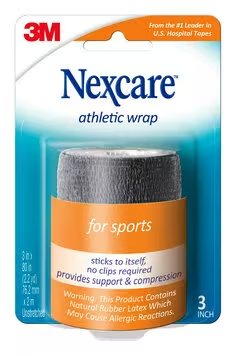 [1155232] Nexcare Venda Atletica No Hurt Wrap Color Negro