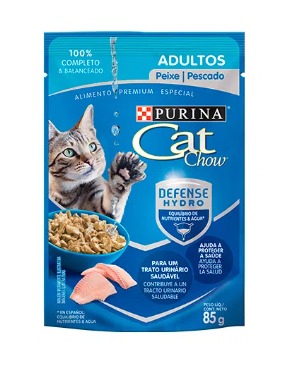[1155342] CAT CHOW POUCH ADULTO PESCADO 85 GR