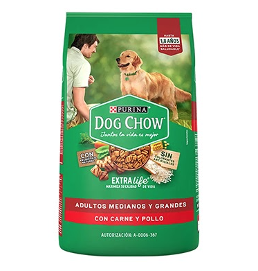 [1154958] Dog Chow Adulto E-Life M/G 25 Kg