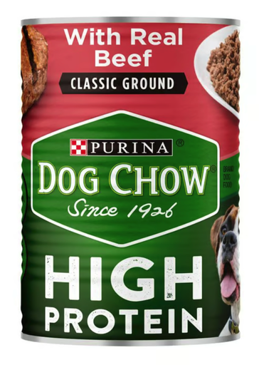 [1155581] Dog Chow High Protein Beef 368 Gr