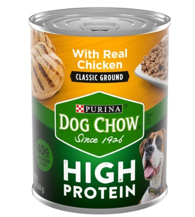 [1155582] Dog Chow High Protein Chicken  368 Gr
