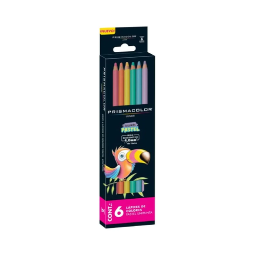 [1154222] Prismacolor Lapices De Colores Pastel 6Und