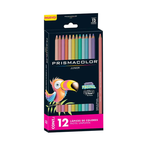 [1154223] Prismacolor Lapices De Colores Pastel 12Und