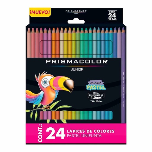 [1154524] Prismacolor Lapices De Colores Pastel 24Und