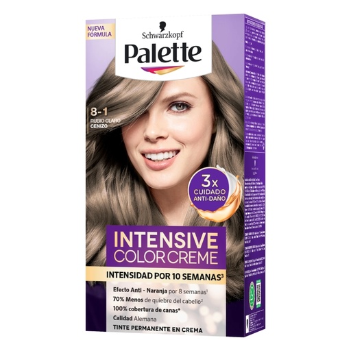 [1153171] Palette Tinte Cc 8-1 Rubio Claro Cenizo
