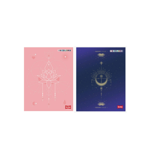 [1153636] Scribe Cuaderno Cosido Raya Ancha Grande 100H Incolor