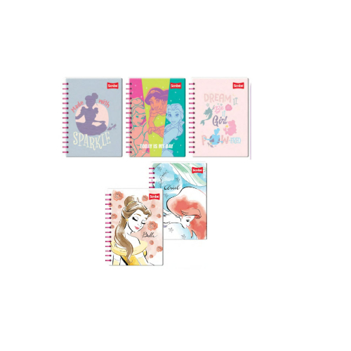 [1154362] Scribe Libreta Edo Raya Ancha Grande 100H Princesas 