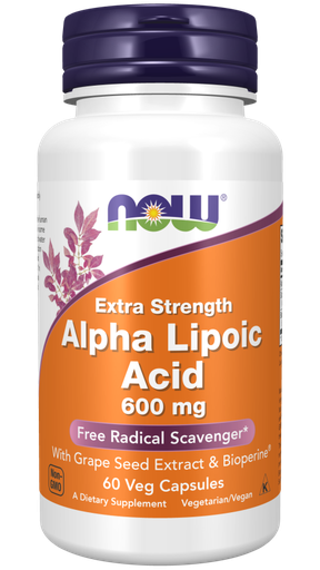 [1155845] Now Alpha Lipoic Acid 600Mg   60 Vcaps