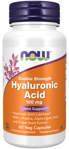 [1155859] Now Hyaluronic Acid 100Mg 2X Plus   60 Vcaps