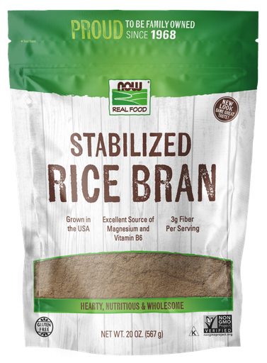 [1155668] Now Rice Bran  20 Oz