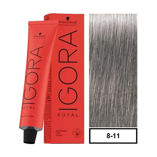 [1001602] Igora Royal Tinte Profesional 8-11 60ml 